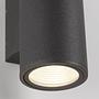 LED Wandleuchte 2-Flammig Aluminium Graphit 4