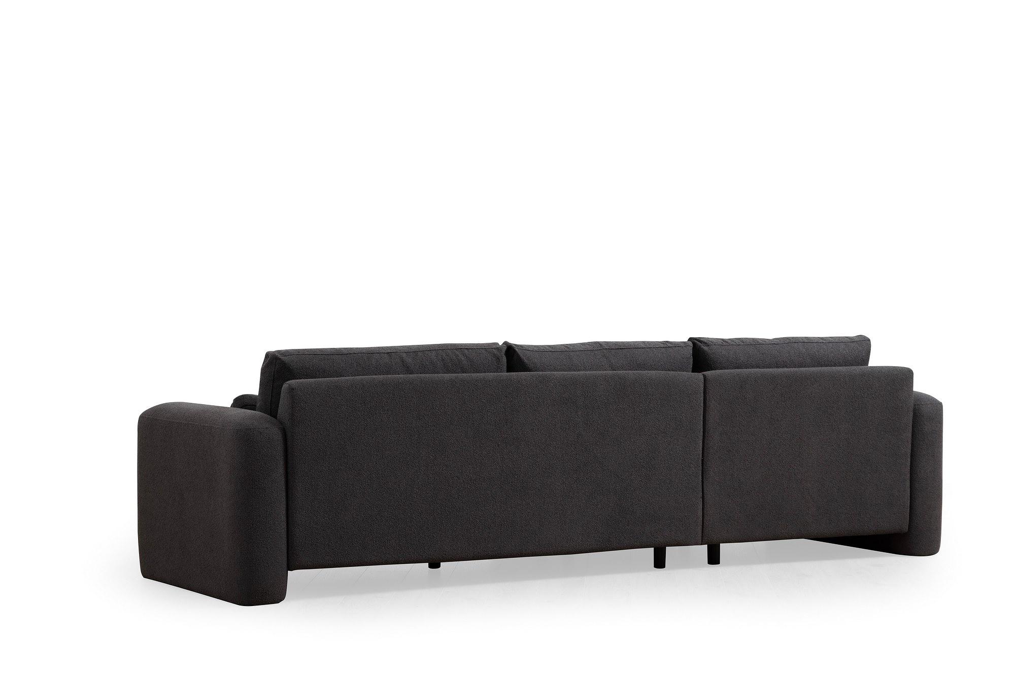 Lily Ecksofa Links Grau 8