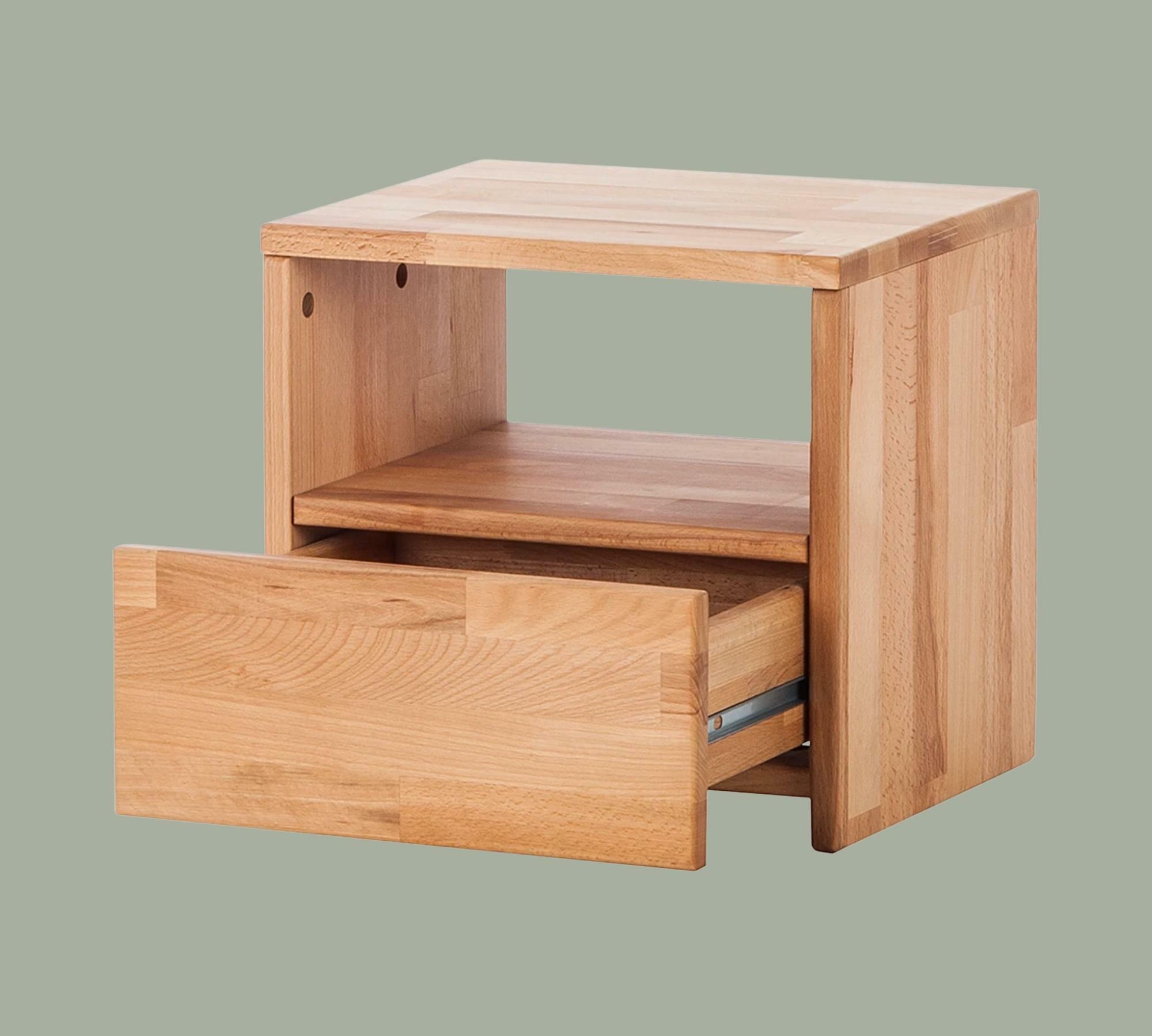 Nachtkommode Massivholz geölt 4