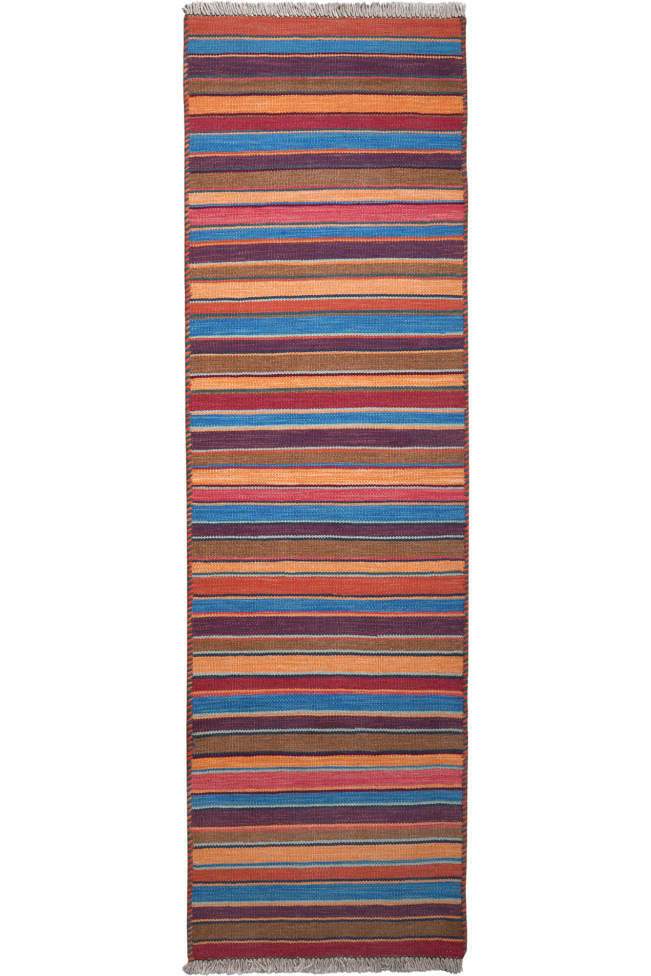 Kilim Gashgai Teppich Mehrfarbig 0