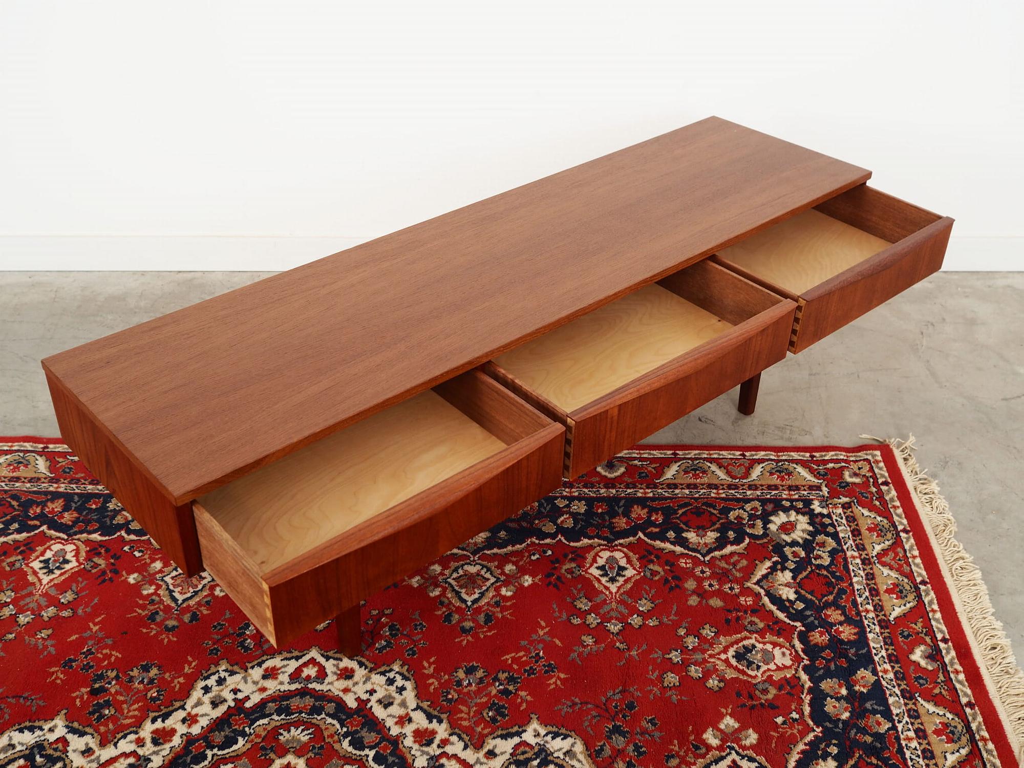 Lowboard Teakholz 1970er Jahre 6
