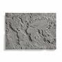 The Gray Planet Wandbild Faserbeton Grau 1