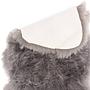 Sheepskin Tappeto Pelle di pecora Grigio 60x180cm 1