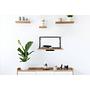 Wall shelf Legno I Incl. Lighting Black 2