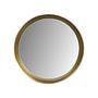 Runder Spiegel Metall Gold ø30cm 0
