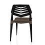 Flecharo Dining chair Plastic Black Brown 8
