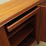 Vintage Sideboard Teak Wood Brown 1960s 10