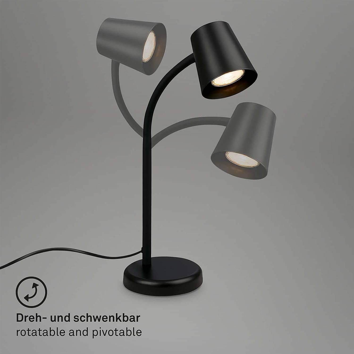 Sallani Tischleuchte Aluminium Schwarz 3