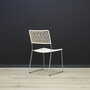 2x Vintage chair metal white 1960s 7