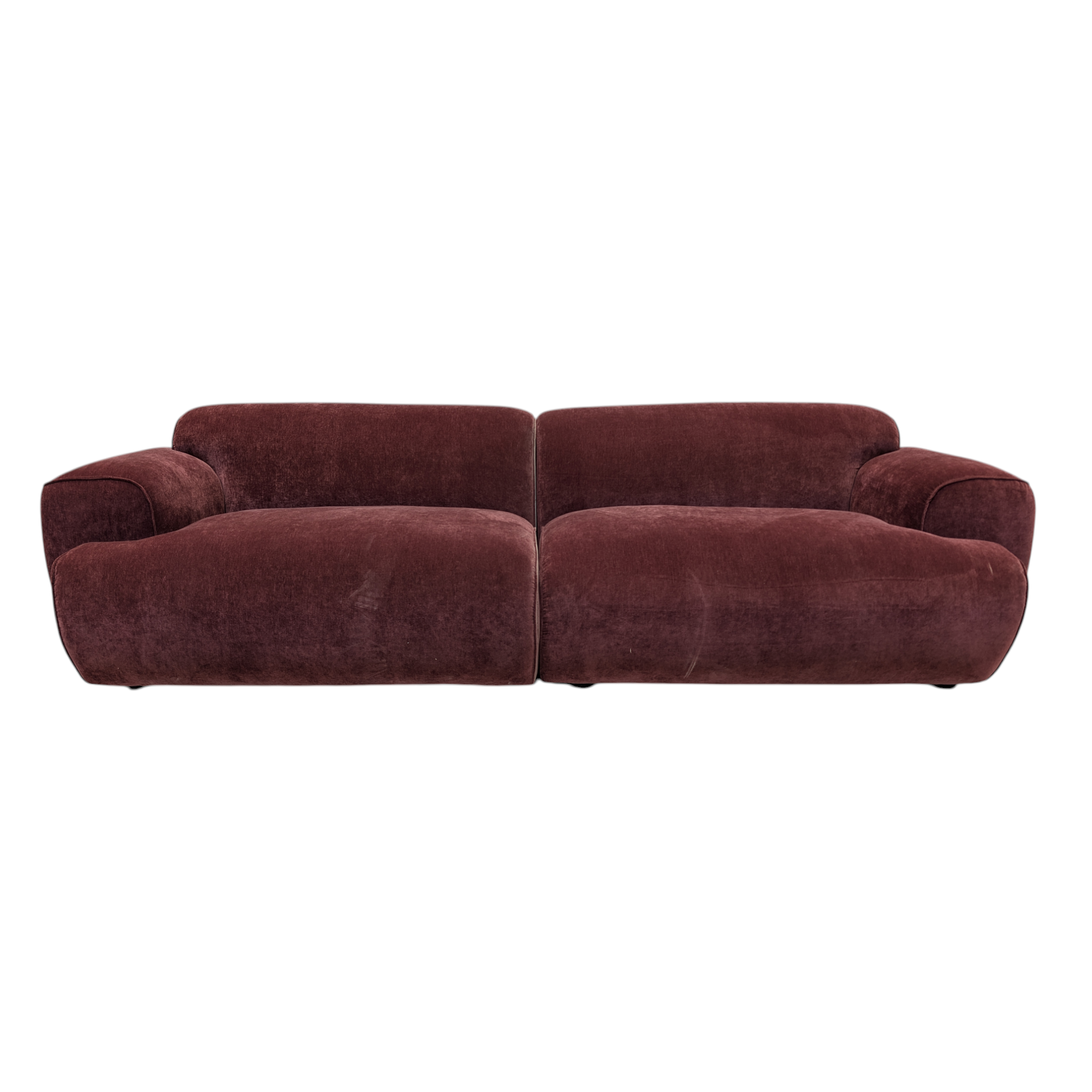 Greta Sofa 3-Sitzer Moss Burgundy 7