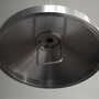 Vintage pendant lamp metal silver 1970s 5