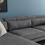 Jivago Ecksofa Links Grau 3