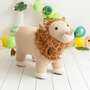 Lion Maxi plush toy Cotton Wood Brown 0