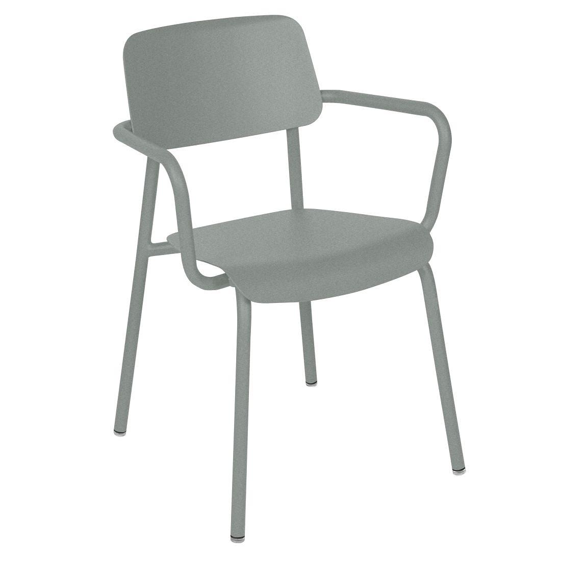 Study Armchair Aluminum Grey 0