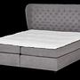 Versal 180 Boxspringbett Silber 3