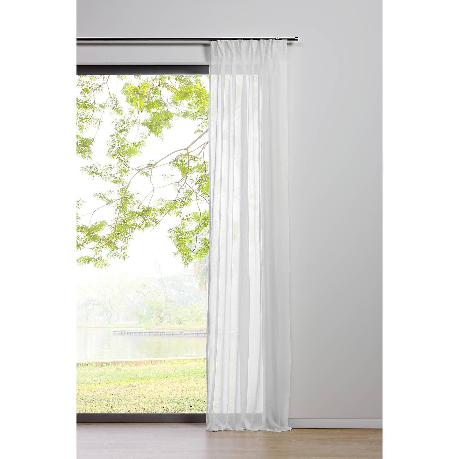 Schlaufenschal Pure Polyester Weiß 135 x 245 cm 4
