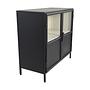 Bronx Schrank Metall Schwarz 1