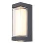 LED-Wandleuchte Plixon Typ B Grau 1