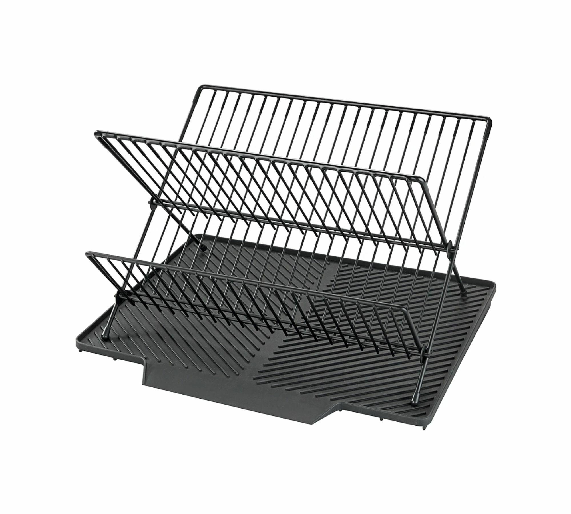 Abtropfgestell Edelstahl Kunststoff Schwarz 1