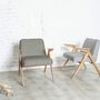 366 Sessel Metall Leder Cognac 4