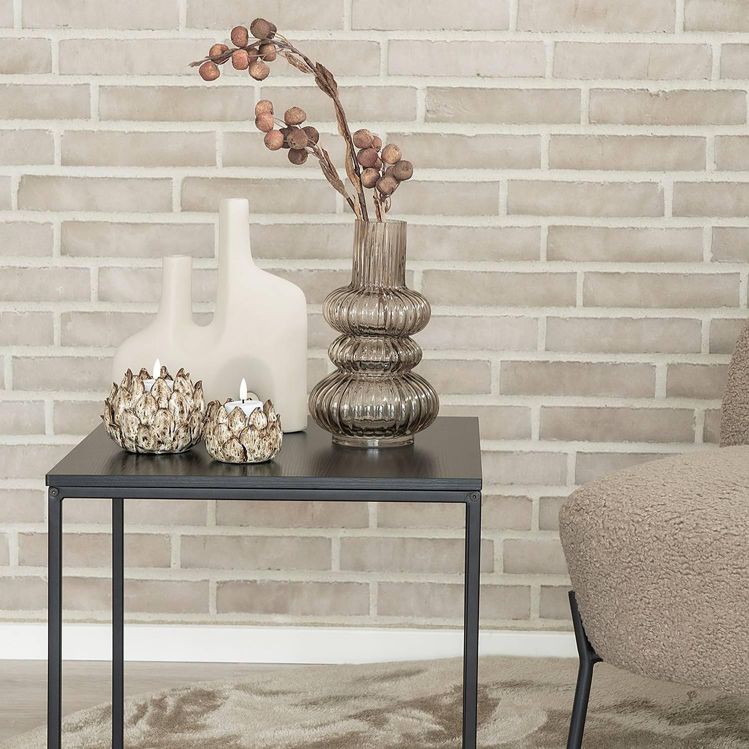 Campen Vase Keramik Creme 3