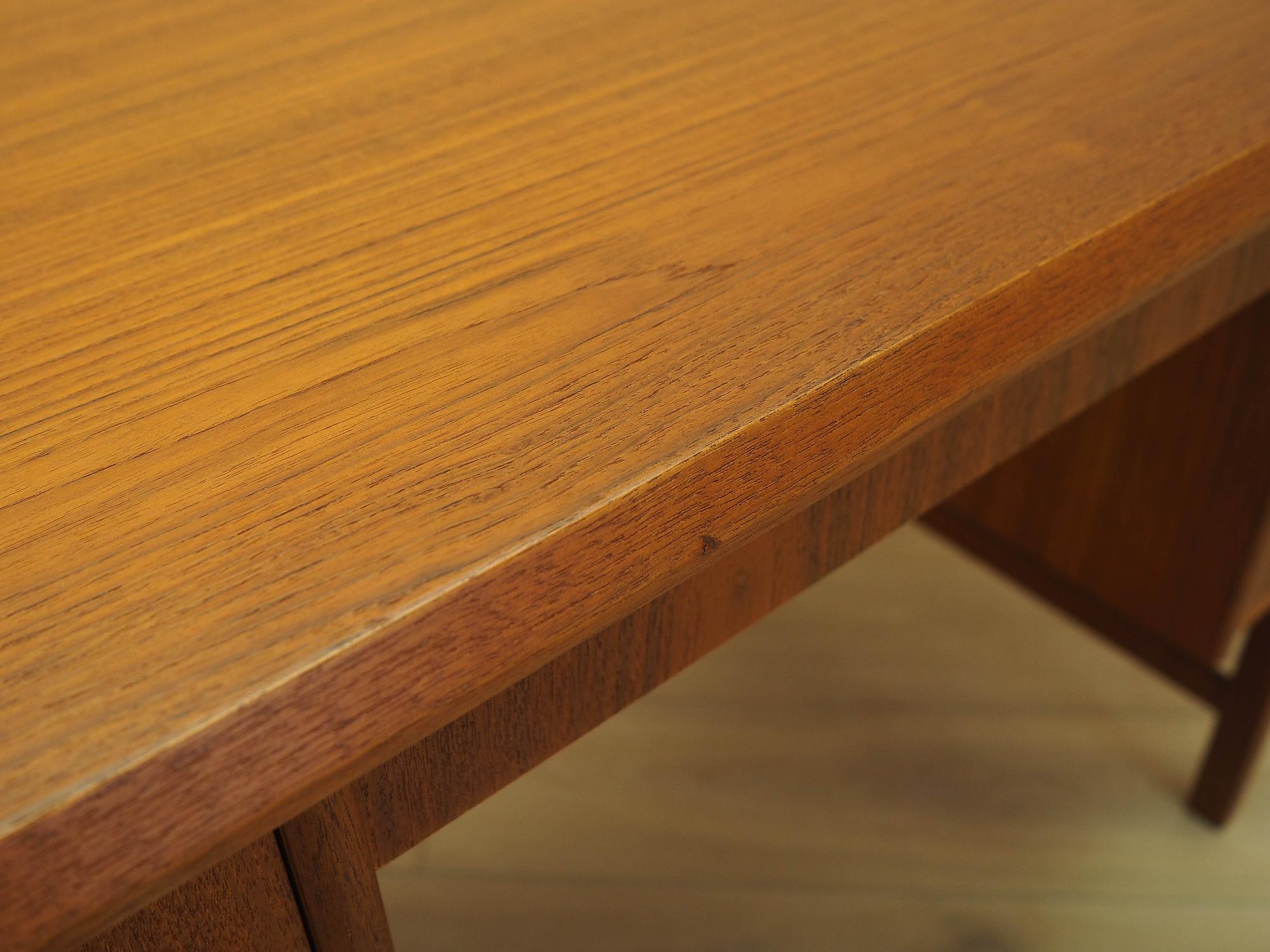 Teak-Schreibtisch 1970er Jahre  7