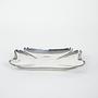 Metal tray silver 2