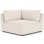 Daphne 1-Sitzer Eckmodul Links Maya Cream 2