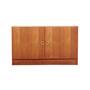 Vintage Schrank Teakholz Braun 1970er Jahre 0