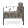 Hadley Outdoor 1-Sitzer Modul Rechts Sesame 5
