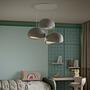 3-Flammig Wabi Sabi Haze & Hues Pendelleuchte Beton Grau 2