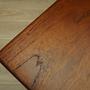 Desk Teak wood Brown 60s 10