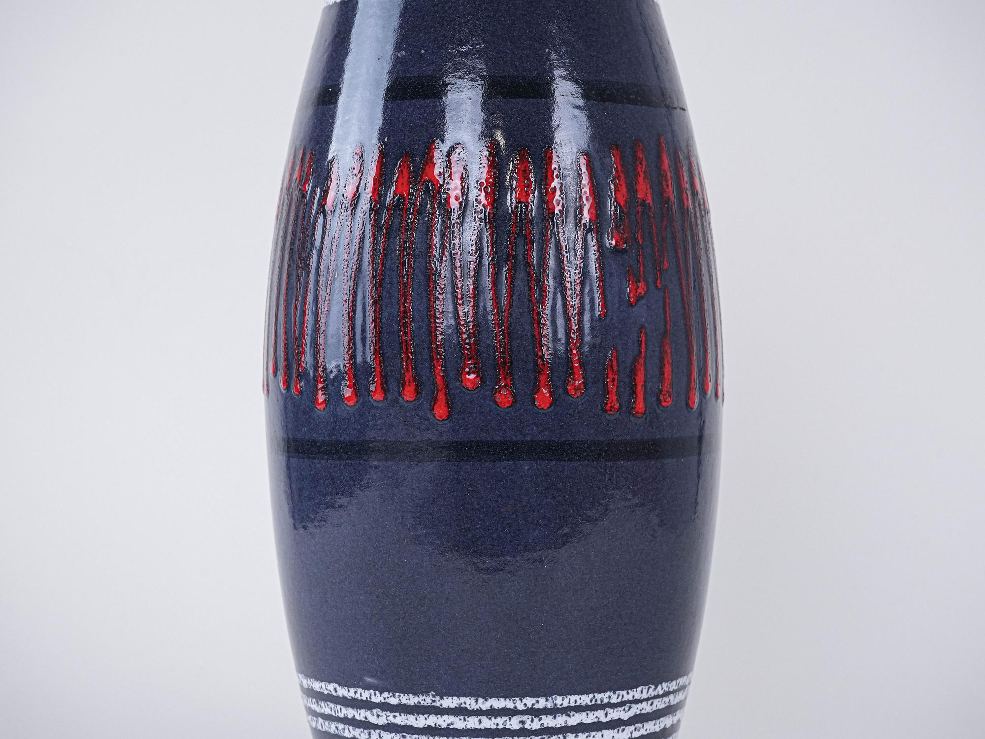 Keramikvase 1960er Jahre, 2