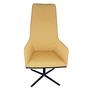 Alya Executive Armchair Aluminium Yellow 4