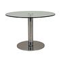 Glass coffee table 1970s 0
