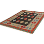 Kilim Gashgai Teppich Wolle Mehrfarbig 3