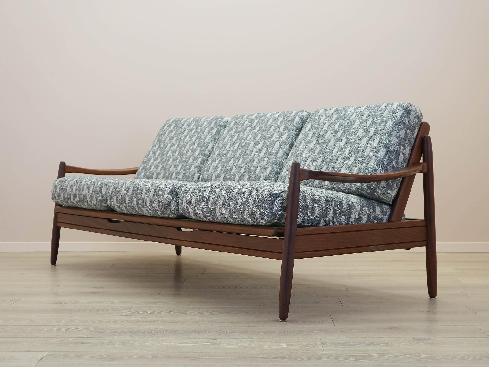 3-seater teak sofa 1970s 3
