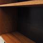 Vintage Bookshelf Teak Wood Brown 1970s 10