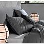 2x Satinado II Kissenbezug Baumwolle Satin Anthrazit 50 x 50 cm 2
