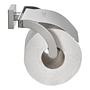 Neo Rollenhalter mit Deckel Edelstahl Silber 3