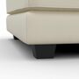 Atoll Hocker Leder Creme 3