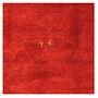 Gabbeh Teppich Wolle Rot 0