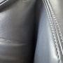 Vintage Sessel Leder Dunkelblau 1