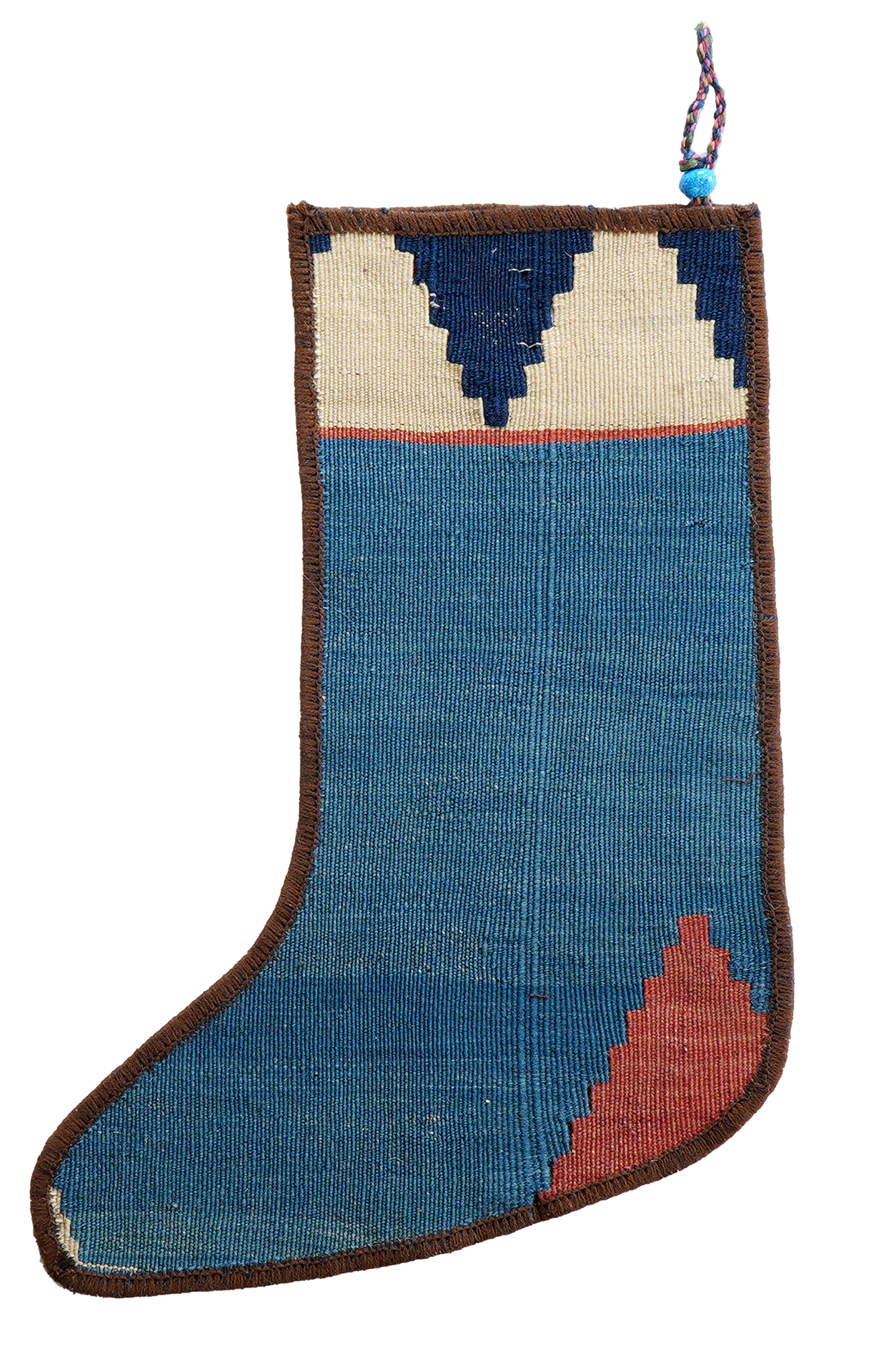 Calza di Natale Lana Multicolore 41x56cm 1