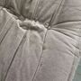 Vintage Togo Lounge Set 5-tlg. Textil Taupe 9