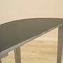 Pine wood console table 1960s 14