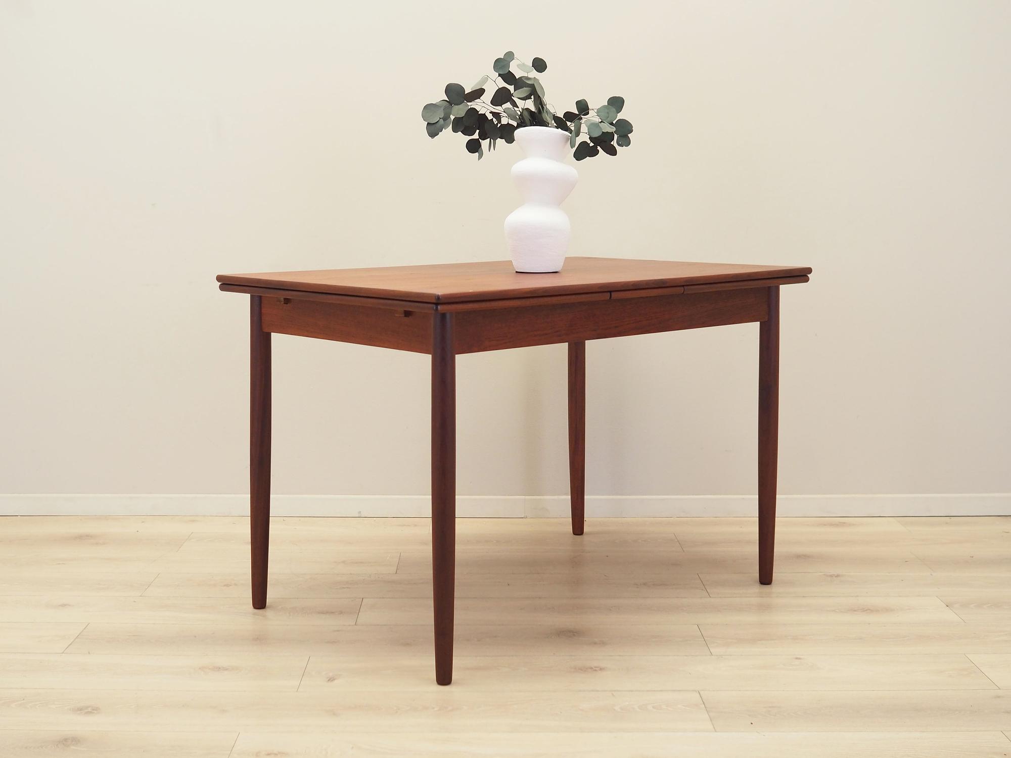 Dining table teak 1970s 4