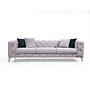 Like Sofa 3-seater light gray 1