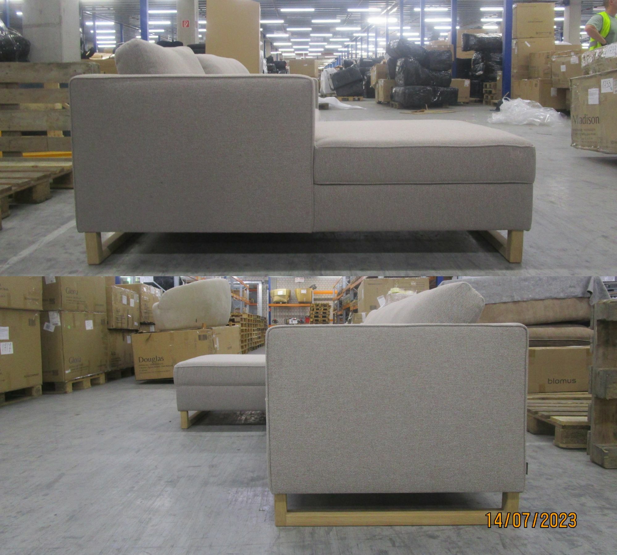 Madison Schlafsofa Récamiere Links Agnes Brown 8