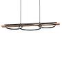LED-Pendelleuchte Boyal I Schwarz 0